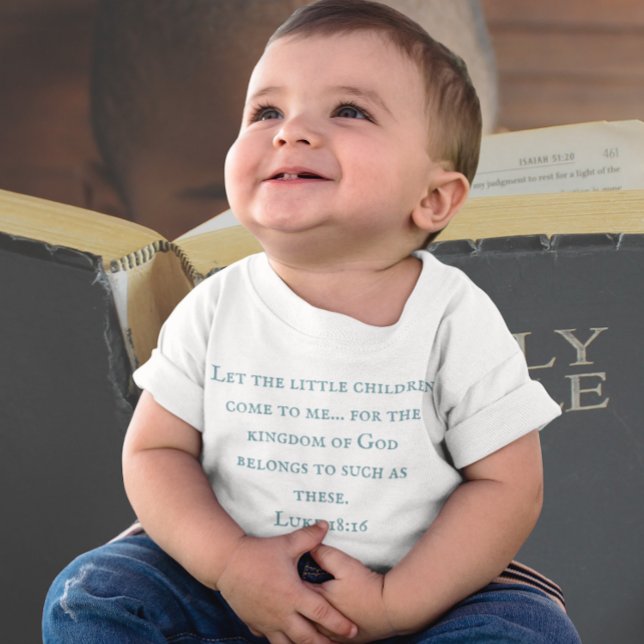 Body Para Bebé Dejad que los niños vengan a mí... (Subido por el creador)