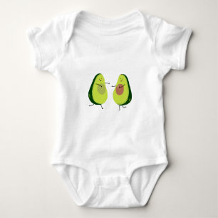BODY PARA BEBÉ DEJE LOS E.E.U.U. AVOCUDDLE, DISEÑO DEL AGUACATE
