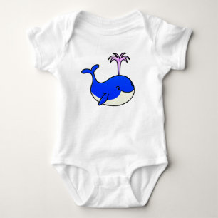 Body Para Bebé Delfín de dibujos animados lindo 🌊 Regalo adorabl