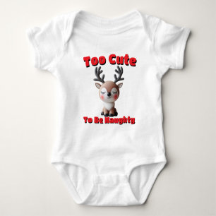 Body Para Bebé Demasiado lindo para ser travieso