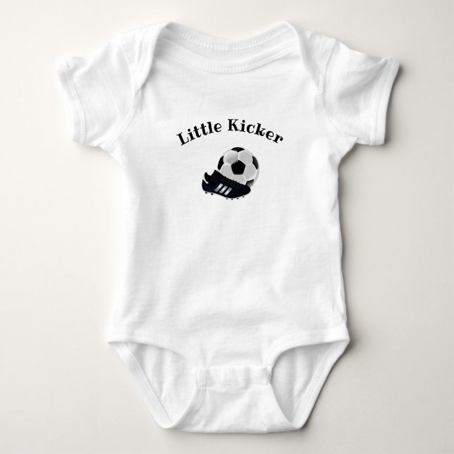 Body Para Bebé Deportes de fútbol de pequeño Kicker (Anverso)