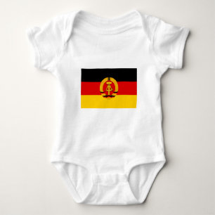 Body Para Bebé Der RDA - bandera de Flagge de la RDA (la Alemania
