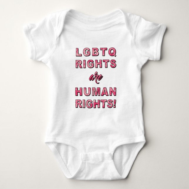 BODY PARA BEBÉ DERECHOS LGBTQ... (Anverso)