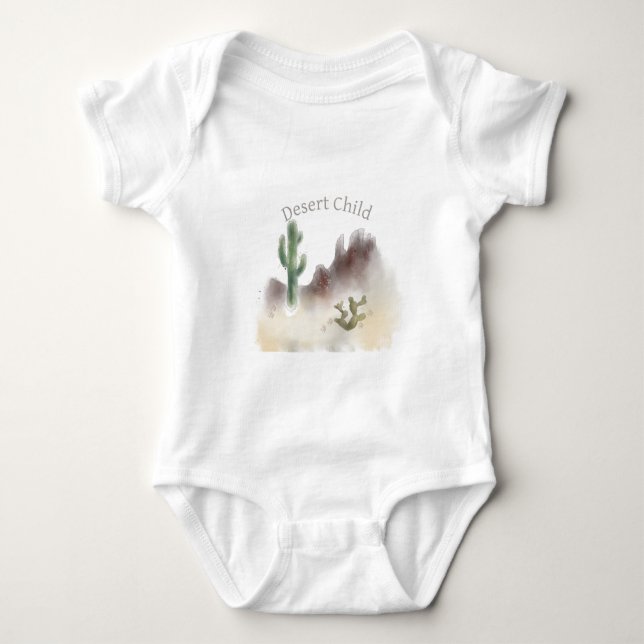Body Para Bebé Desert Child | Baby Bodysuit | (Anverso)