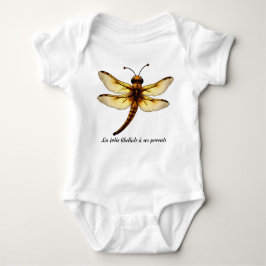 Body Para Bebé Dessin d'une libellule