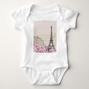 Body Para Bebé Destino de Boda Torre Eiffel París Europa