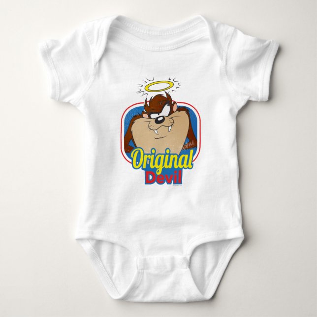 Body Para Bebé Devil original de TAZ™ (Anverso)