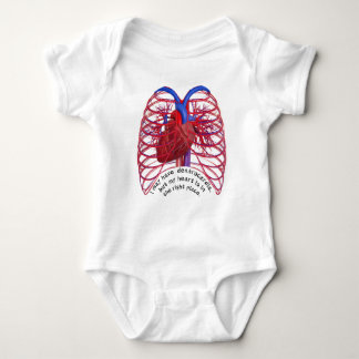 Body Para Bebé Dextrocardia broma 