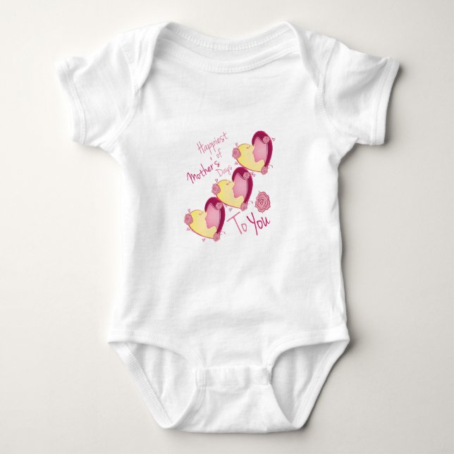 Body Para Bebé Día de la Madre (Anverso)