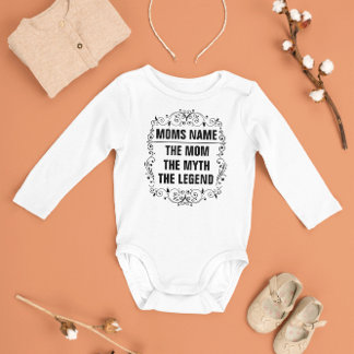 Body Para Bebé Día de la Madre personalizado