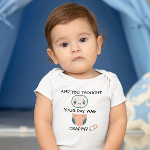 Body Para Bebé Día De La Rappata Para El Bebé - Diaper