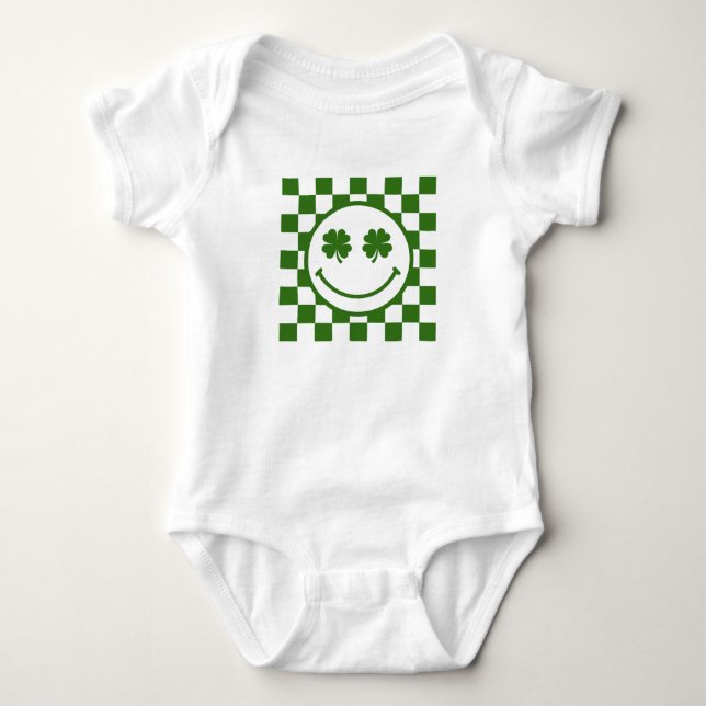 Body Para Bebé Día de San Patricio (Anverso)