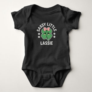 Body Para Bebé Día de San Patricio Niña Pequeña Sassy Kids