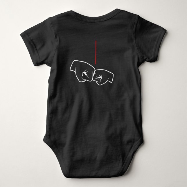 Body Para Bebé Día del padre (Reverso)