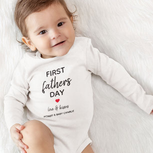 Body Para Bebé Día del Padre Simple   Papá