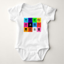 día pi feliz de bloques de color