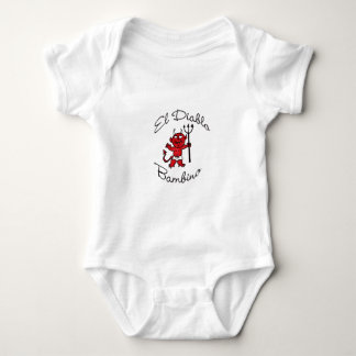 Body Para Bebé Diablo del bebé del Bambino del EL Diablo