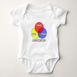Body Para Bebé Diagrama de Venn.. Contables