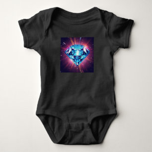 Body Para Bebé Diamante Brillante Pixelado