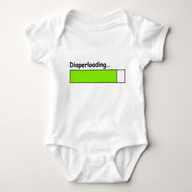 Body Para Bebé Diaperloading (Anverso)