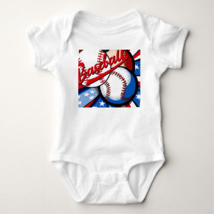 Body Para Bebé Días de béisbol