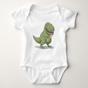 Body Para Bebé Dibujo animado del dinosaurio T Rex
