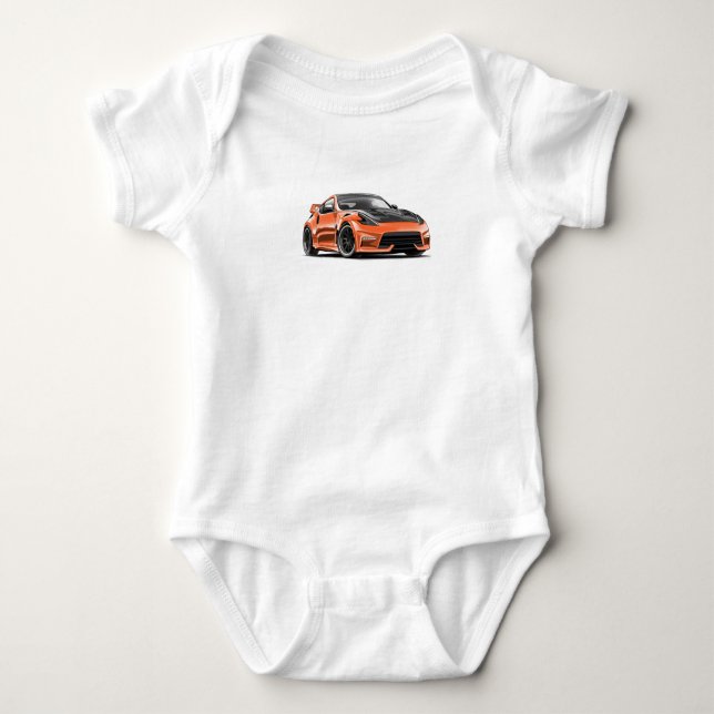 Body Para Bebé dibujo del 370z (Anverso)