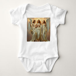 Body Para Bebé „Die drei heiligen Schutzengel“