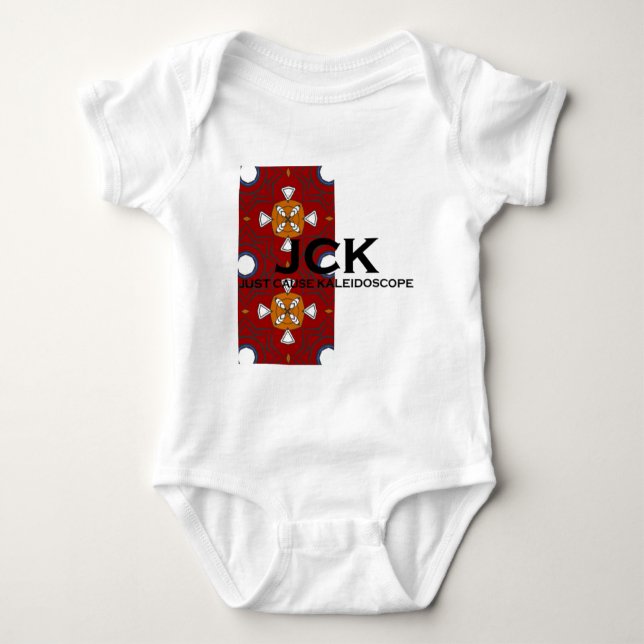 Body Para Bebé Dieciocho arte caleidoscopio del volumen cuatro (Anverso)