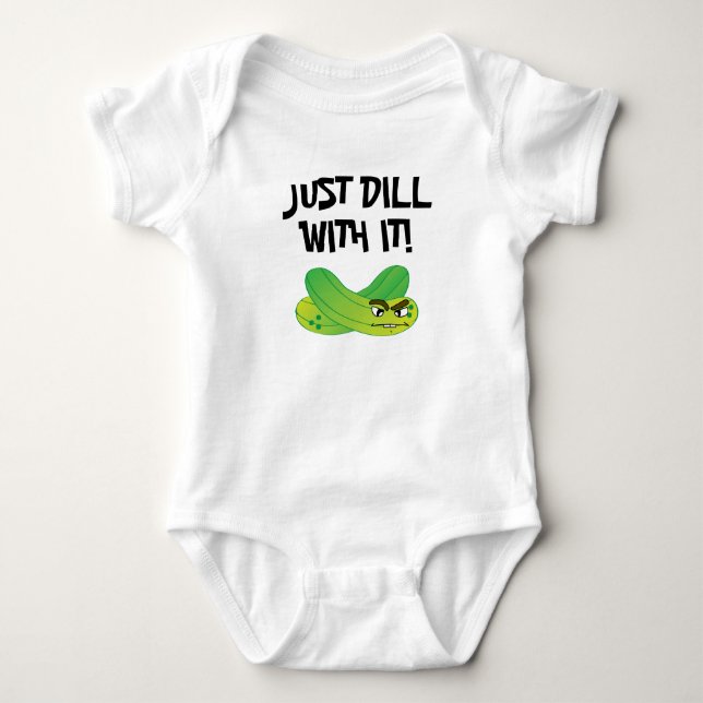 Body Para Bebé Dill With It Infantil Creeper (Anverso)