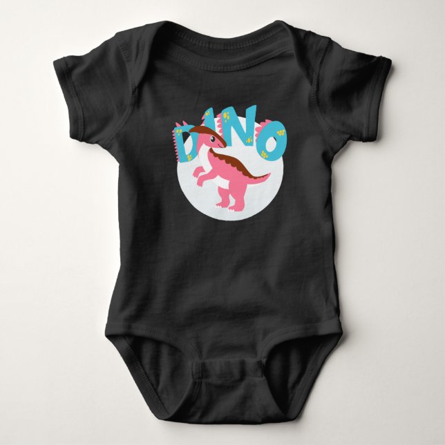 Body Para Bebé Dino (Anverso)