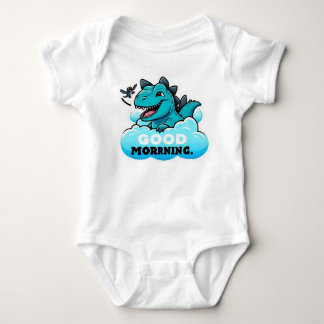 Body Para Bebé Dino Dawn Delight Nappy T-Shirt