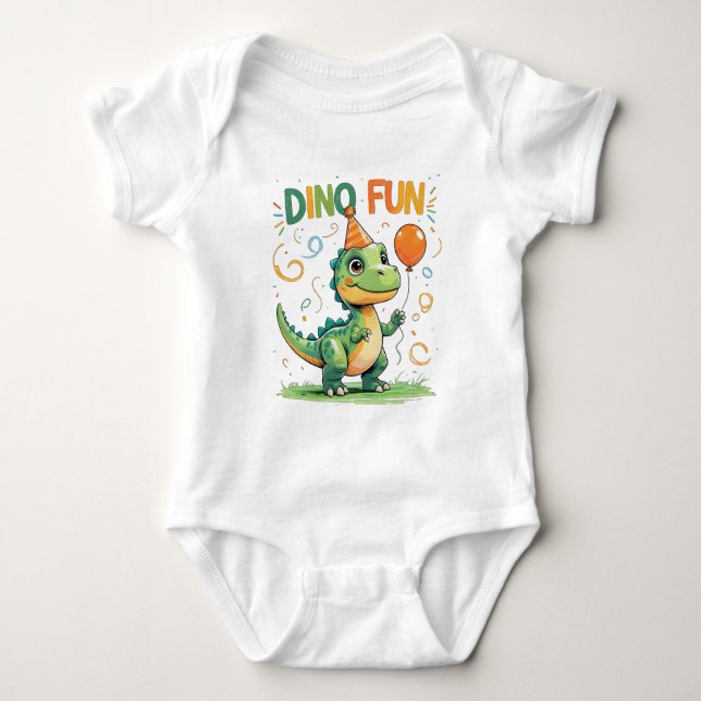 Body Para Bebé Dino Fun Baby Set (Anverso)