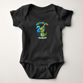 Body Para Bebé Dino Level Two Unlocked Tee | Prehistoric Birthday