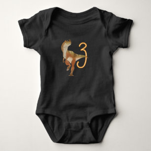 Body Para Bebé Dinosaur 3.ᵉʳ baby bodysuit