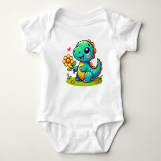 Body Para Bebé Dinosaur Bodysuit