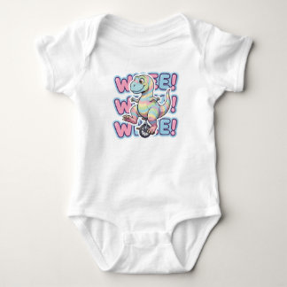 Body Para Bebé Dinosaur, ¡Hui!