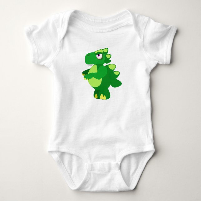 Body Para Bebé Dinosaurio (Anverso)