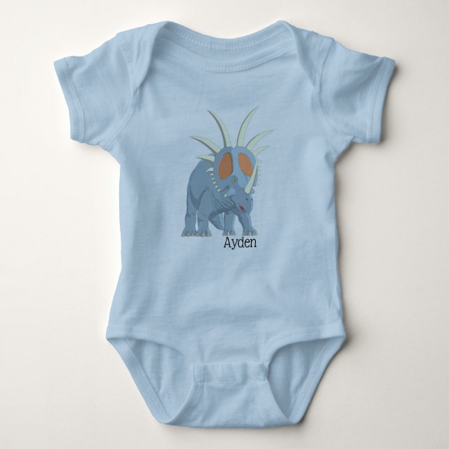 Body Para Bebé Dinosaurio (Anverso)