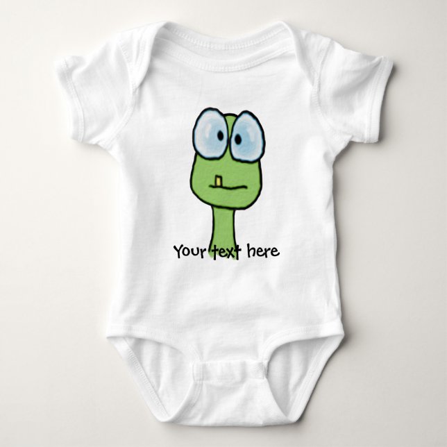 Body Para Bebé Dinosaurio bebé (Anverso)