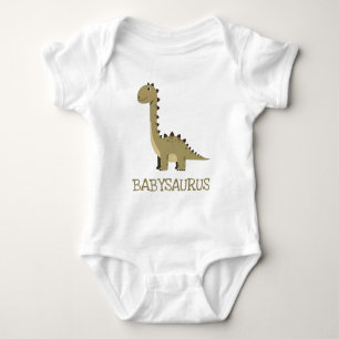 Body Para Bebé Dinosaurio Bebésaurio Neutral Adorable