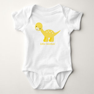 Body Para Bebé Dinosaurio de bebé amarillo lindo