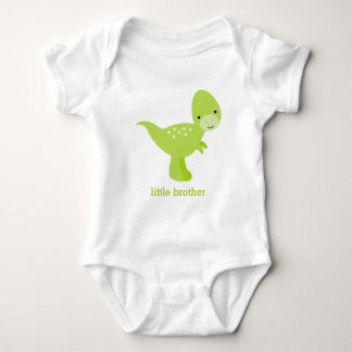Body Para Bebé Dinosaurio de bebé verde dulce