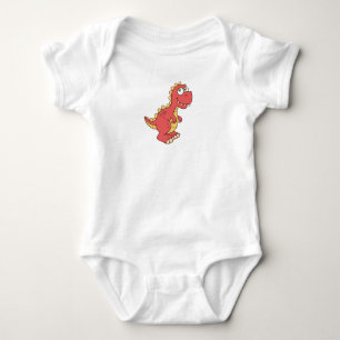 Body Para Bebé Dinosaurio de Personalizable lindo
