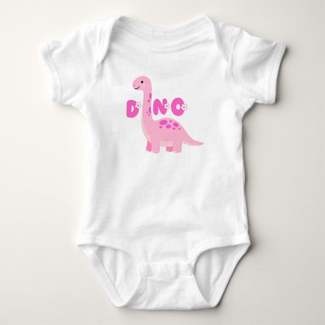 Body Para Bebé Dinosaurio lindo 🦕  (Anverso)