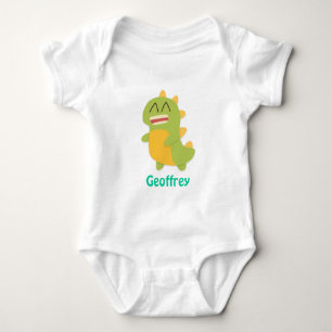 Body Para Bebé Dinosaurio lindo y feliz para bebé niño