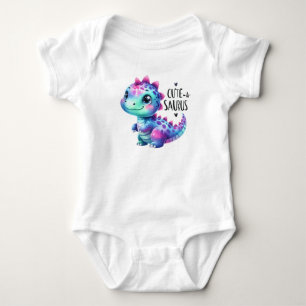Body Para Bebé Dinosaurio para bebés Cute-A-Saurus