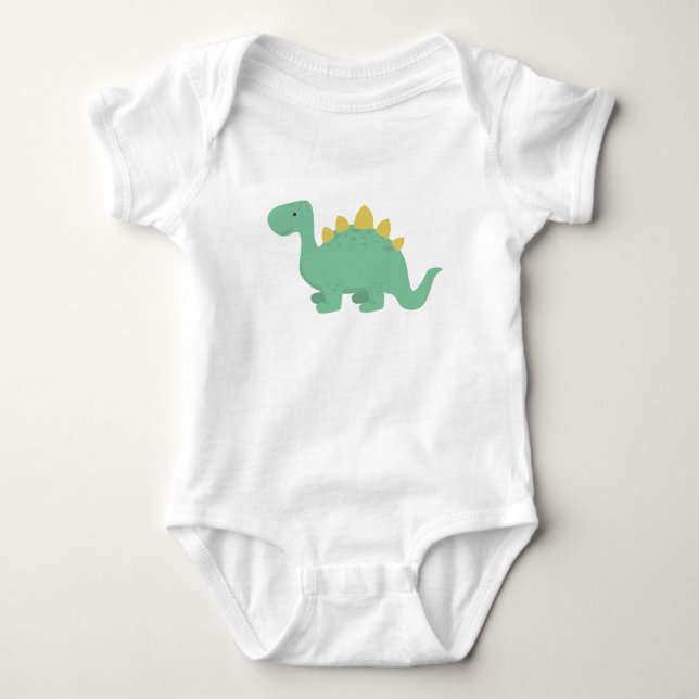 Body Para Bebé Dinosaurio pequeño (Anverso)
