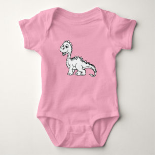 Body Para Bebé Dinosaurio Super Cute