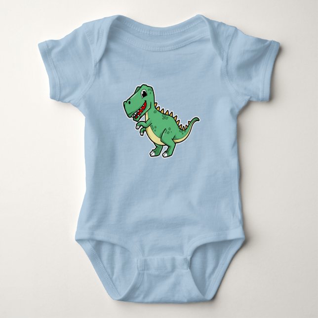 Body Para Bebé Dinosaurio Super Cute (Anverso)